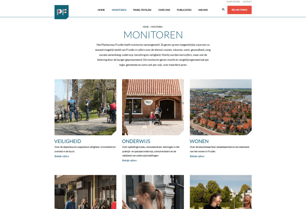 Monitoring van verschillende brede welvaartsthema's